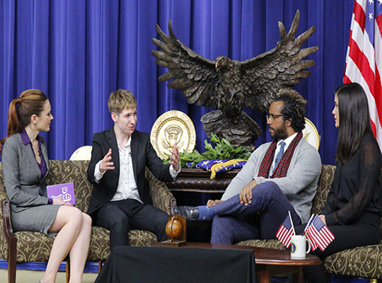 Erik Martin with White House Office of Science and Technology Policy